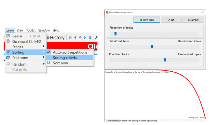 Sorting Criteria