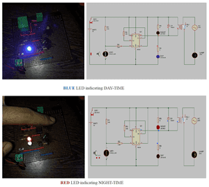 Smart Street Light Control System with 555 Timer IC, LDR, and Relay